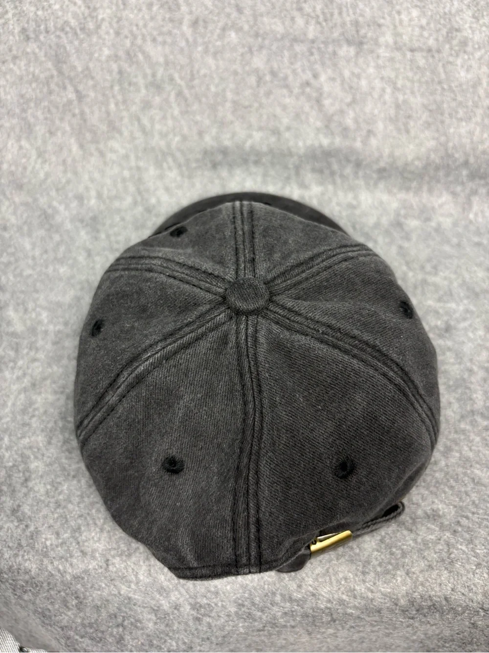 Hawaii USA Est. 1959 Black Vintage Wash Dad Hat